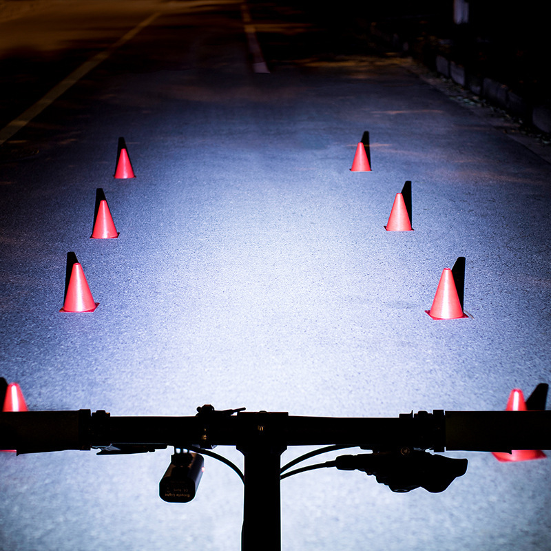 Bicycle Light Hoisting Front Light Night Riding Bracket Strong Light Flashlight – Bild 5