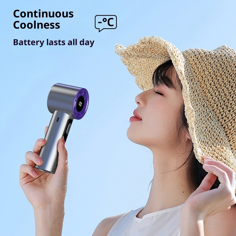 USB Mini Portable Rechargeable R1 Handheld Fan – Bild 7