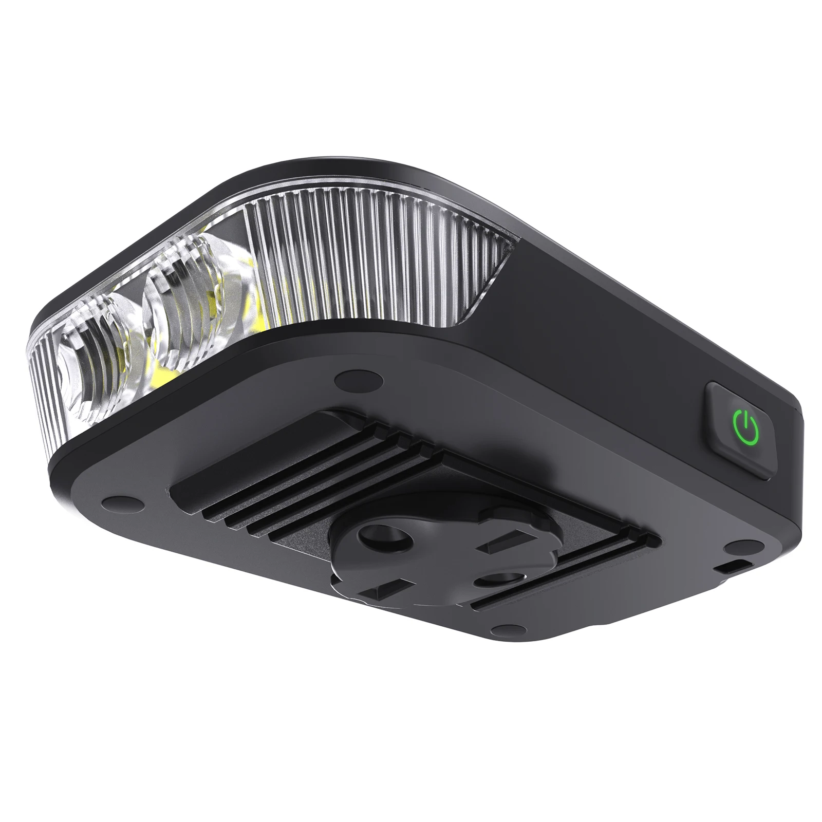 RAVEMEN FR500 Bike Headlight For Garmin Wahoo XOSS IGPSPORT Magene GPS USB-C Rechargeable Bicycle Front Light Daytime Safety Night illumination with AGM04 Gropo Adapter