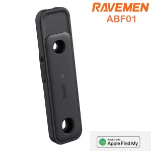RAVEMEN ABF01 Bike GPS Tracker Bicycle Locator Finder Tag For Apple iPhone Find My APP Rechargeable Waterproof IPX6  Anti-Lost